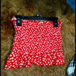 FLOWER PRINT TUBE TOP